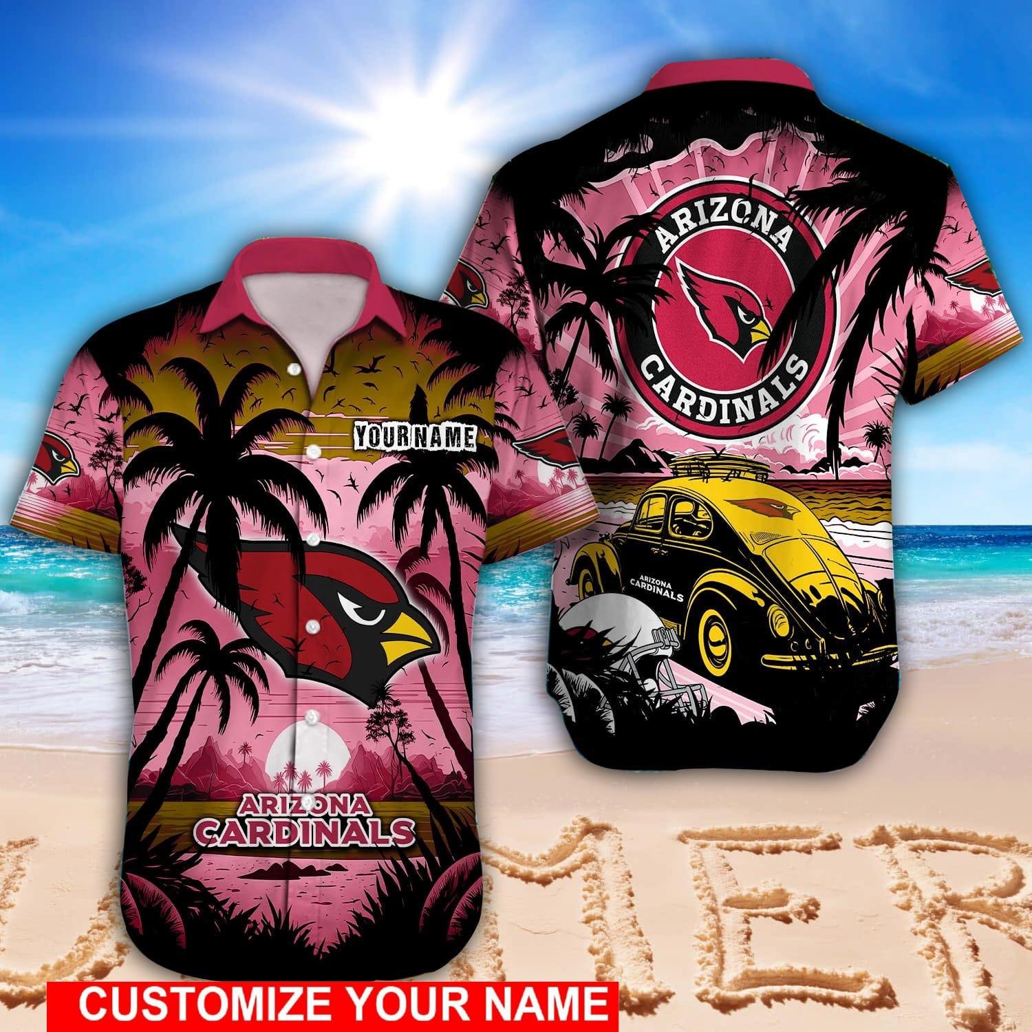 Arizona Cardinals NFL Hawaiian Shirt - Banantees