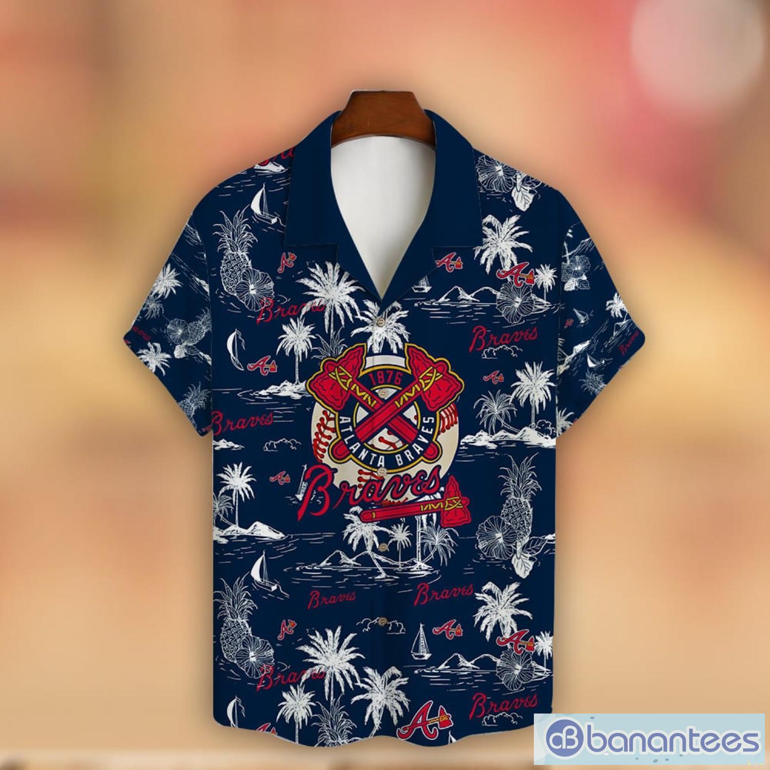 This Is Atlanta Braves Vintage Mlb 3D Hawaiian shirt Print Gift