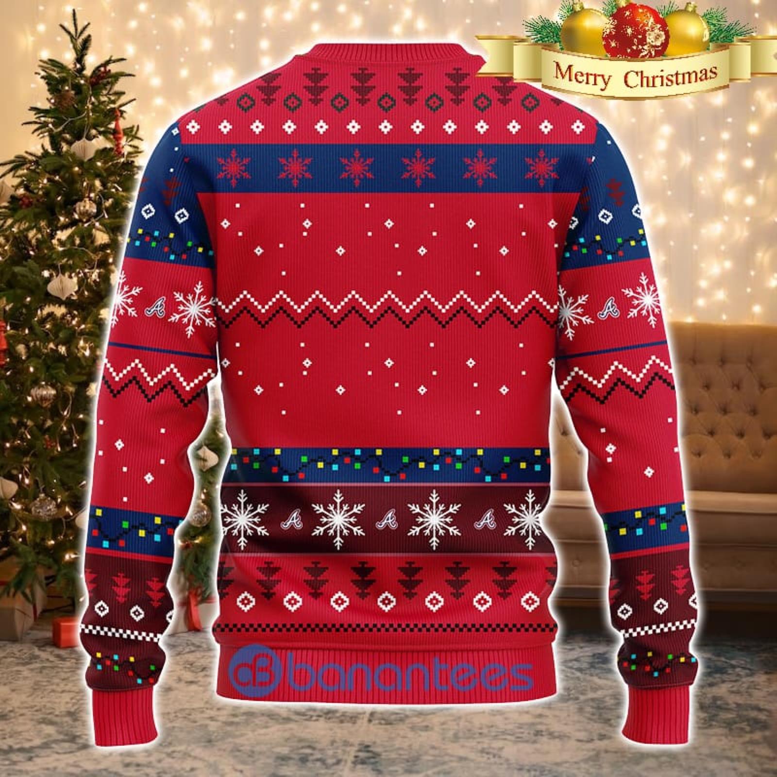 Dallas Cowboys Dab Santa Ugly Christmas Sweater - Banantees