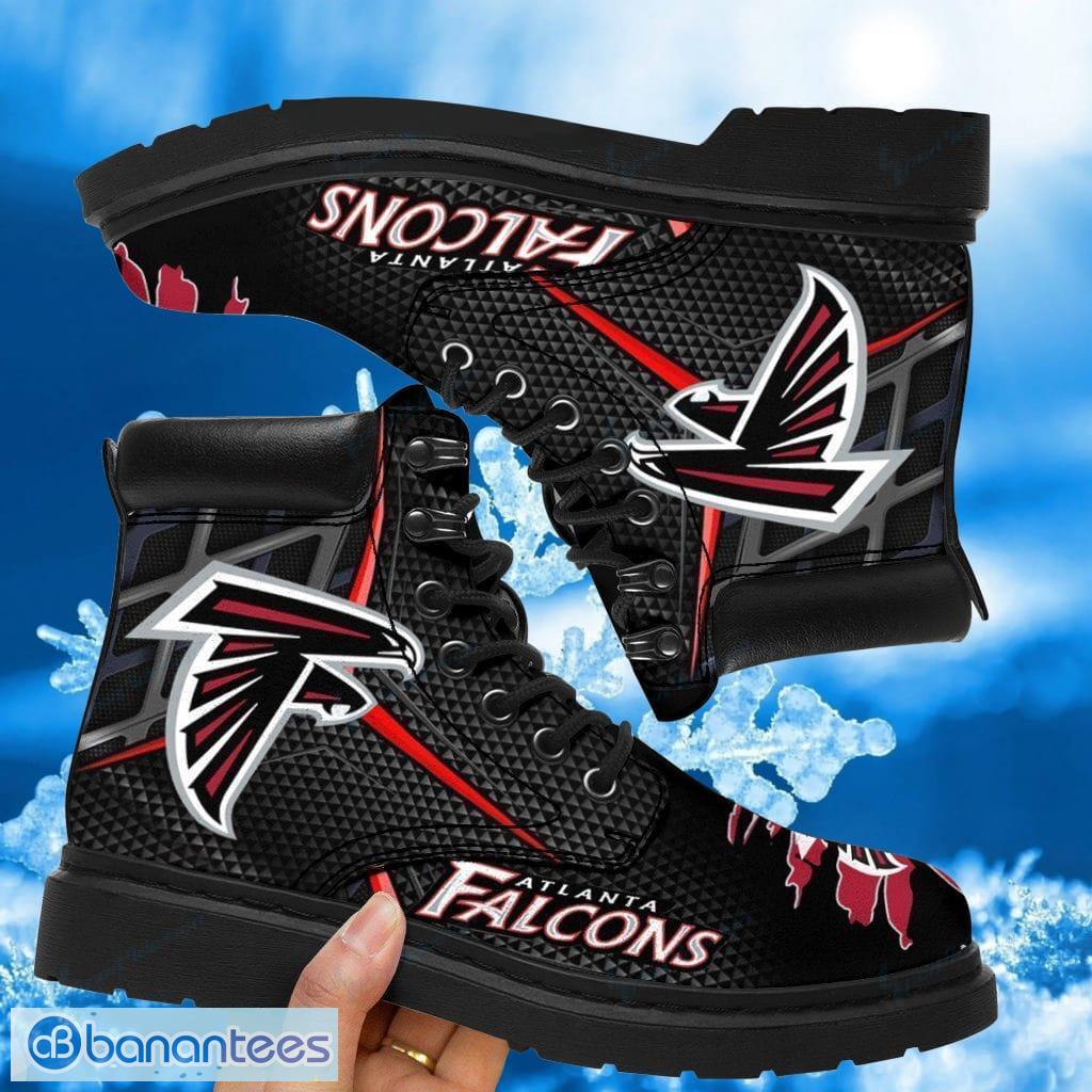 Atlanta Falcons Boots 185 Vegan Leather Custom Timboot Shoes Product Photo 1