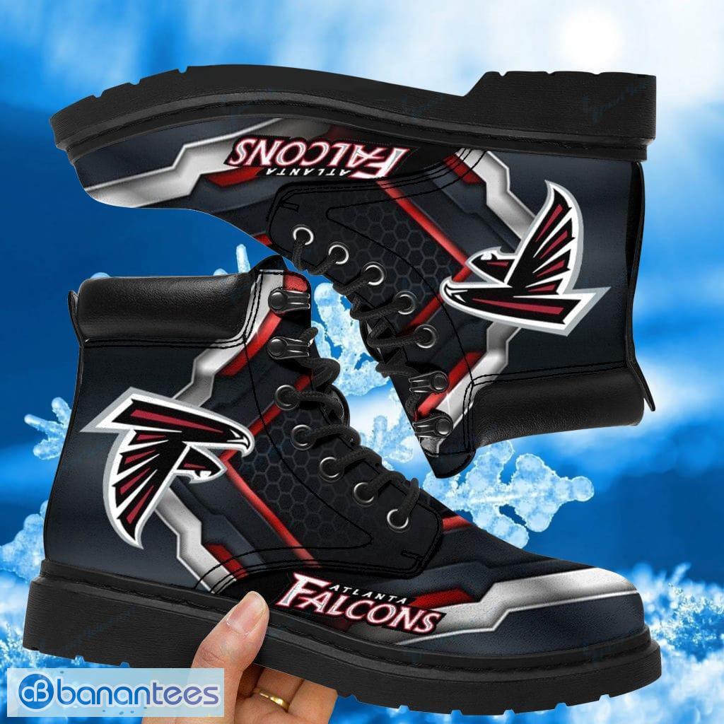 Atlanta Falcons Boots 195 Vegan Leather Custom Timboot Shoes Product Photo 1