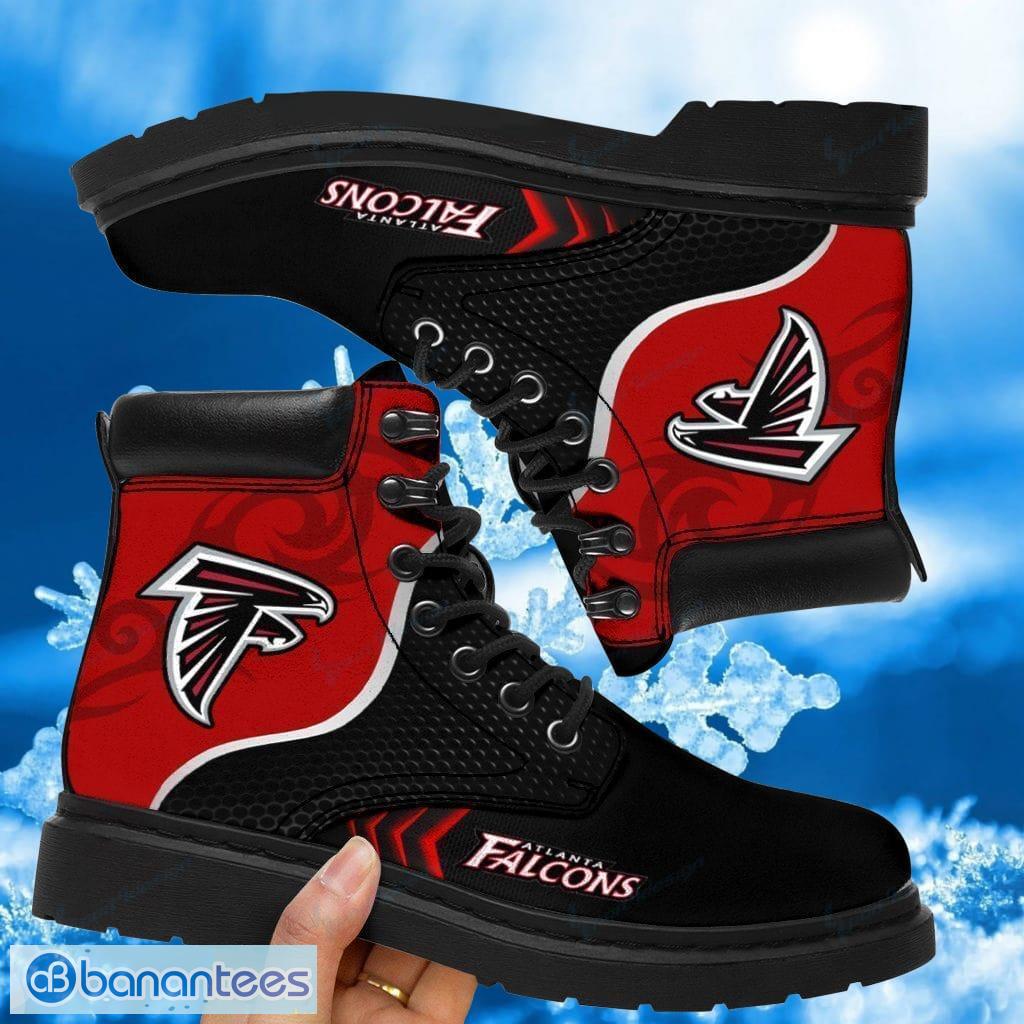 Atlanta Falcons Boots 217 Vegan Leather Custom Timboot Shoes Product Photo 1