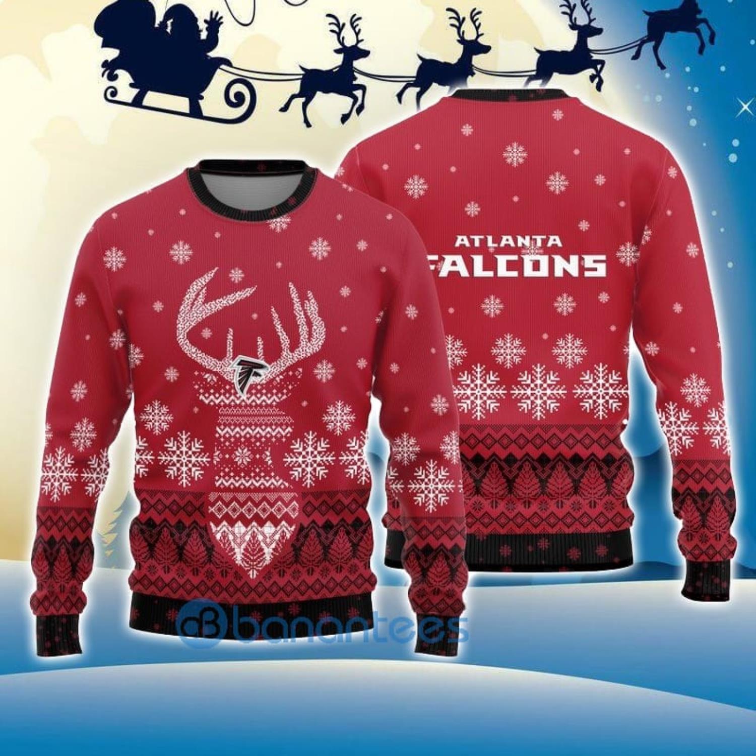 atlanta falcons christmas sweater