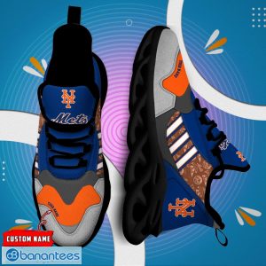 New York Mets MLB Personalized New Max Soul Sneaker - Owl Fashion Shop