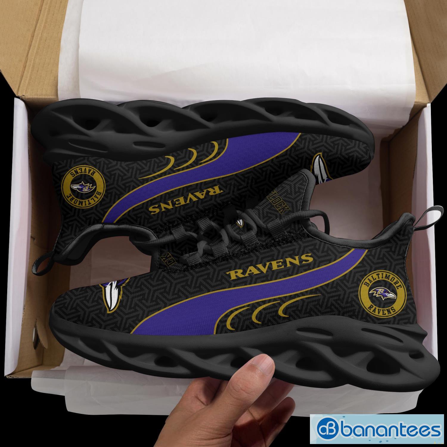 Baltimore Ravens NFL Clunky Max Soul Shoes For Men Women