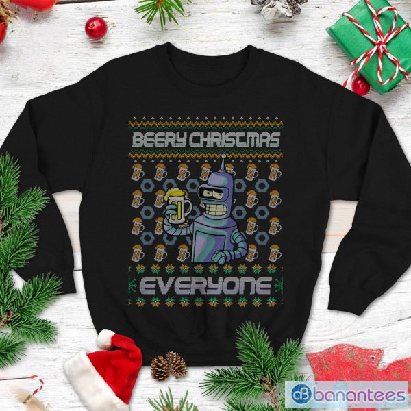 Beery Christmas Everyone Christmas Sweatshirt Product Photo 1