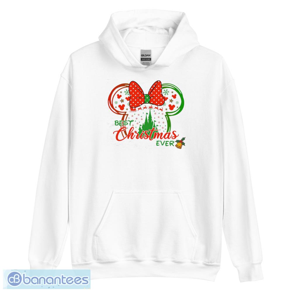 best christmas ever mickey and minnie christmas t shirt 4 image Best Christmas Ever Mickey And Minnie Christmas T-Shirt - Unisex Heavy Blend Hooded Sweatshirt