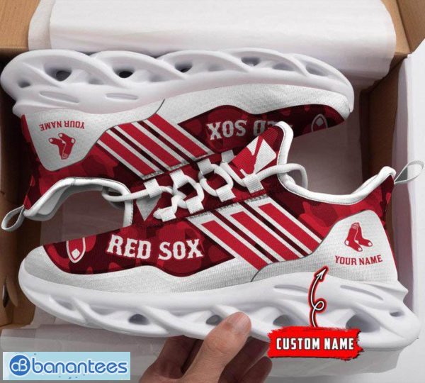 Boston Red Sox Personalized Max Soul Sneaker Trending Running Shoes -  Banantees
