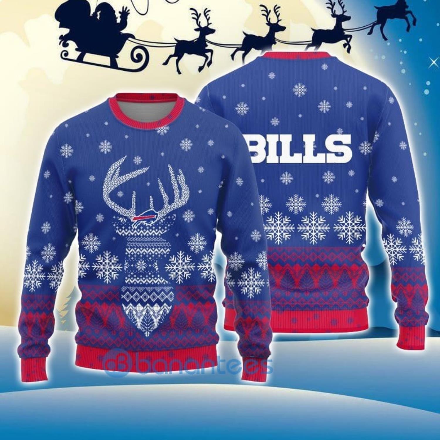 buffalo bills reindeer shirt