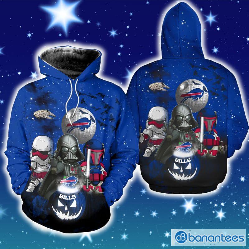 NFL Buffalo Bills Blue 3D Hoodie Zip Hoodie For Men And Women Sport Gift -  Banantees