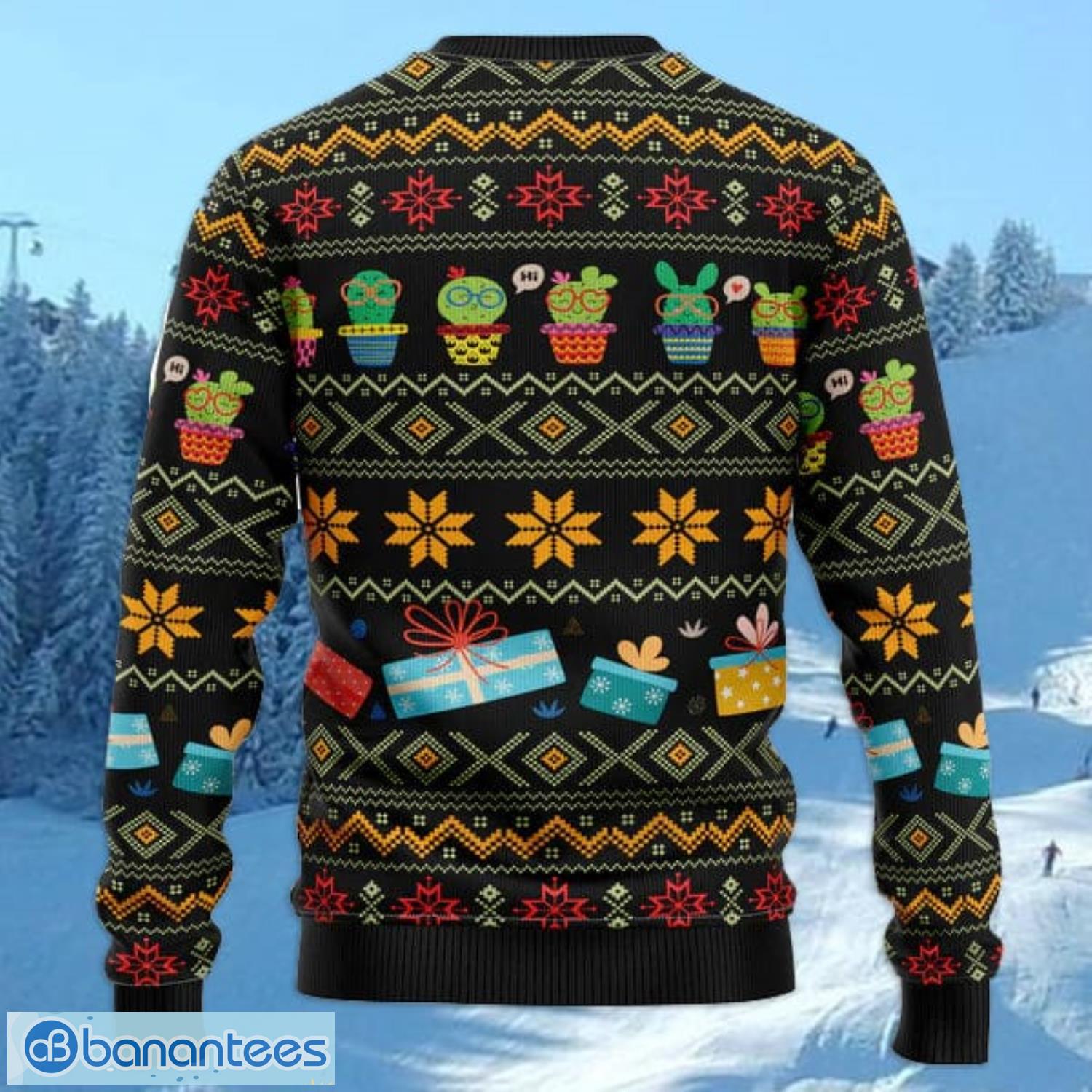 Cactus Xmas All Over Printed 3D Ugly Christmas Sweater Noel Men And Women Gift Product Photo 1 Cactus Xmas All Over Printed 3D Ugly Christmas Sweater Noel Men And Women Gift Product Photo 1