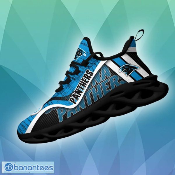 Carolina Panthers NFL Custom Name Unique Max Soul Shoes Gift For Fans  Running Sneaker - Banantees