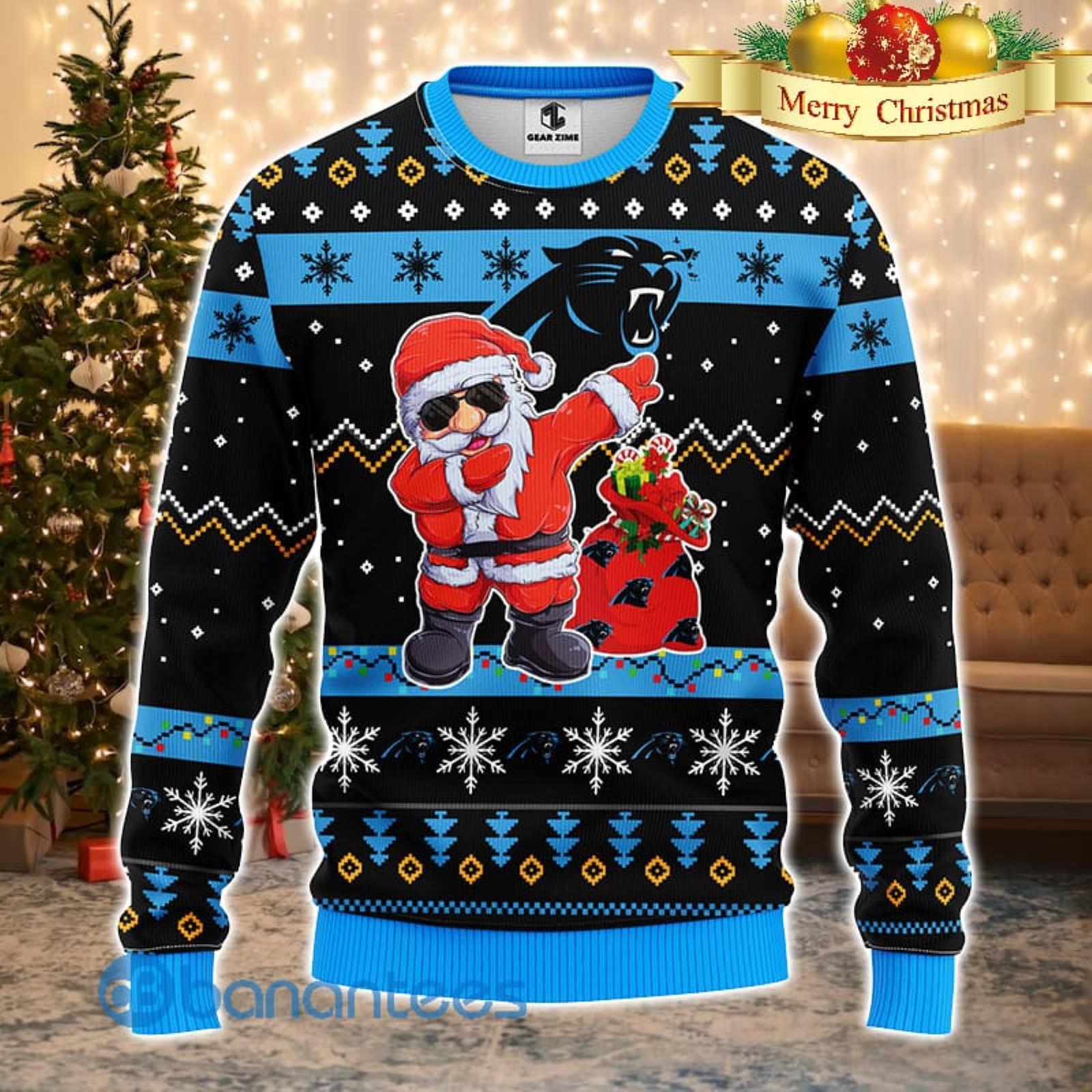 Philadelphia Eagles Christmas Santa Claus Ugly Christmas Sweater