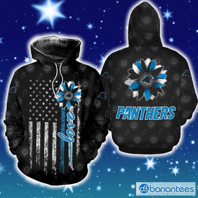 carolina panthers zip up hoodie