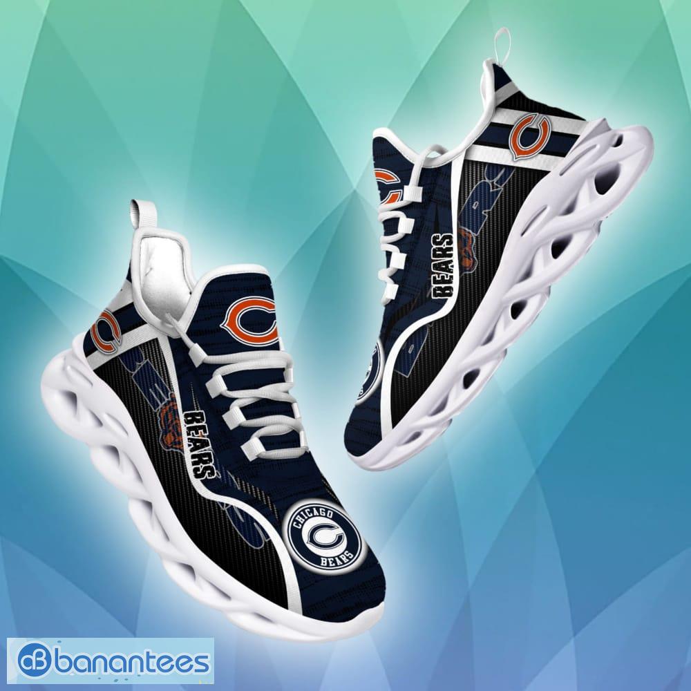 Chicago Bears Chunky Shoes NFL Football Team Custom Name Max Soul Sneakers  - Freedomdesign