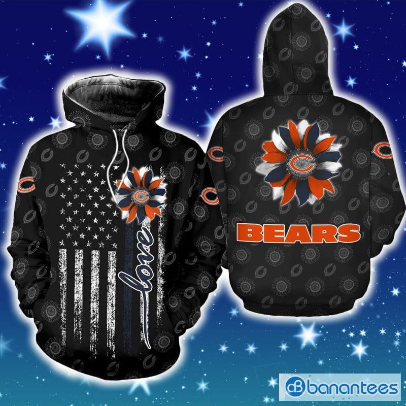 Chicago Bears Nfl For Bears Fan 3D Hoodie All Over Print Hoodie For Men For  Women