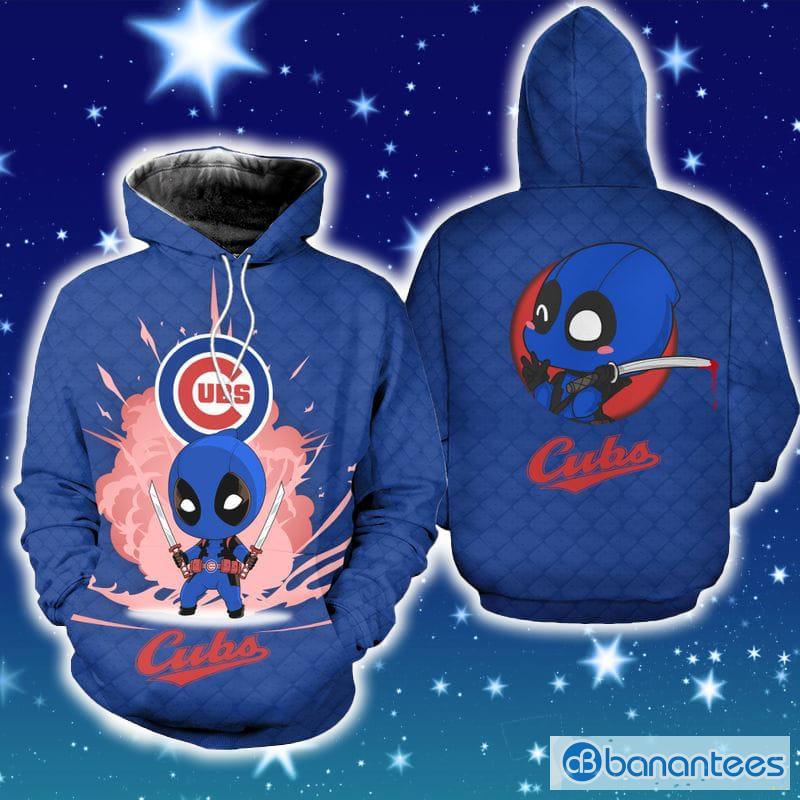 Chicago Cubs Dead Pool Hoodie Zip Hoodie Christmas Fans All Over Printed  Gift For Men And Women - Banantees