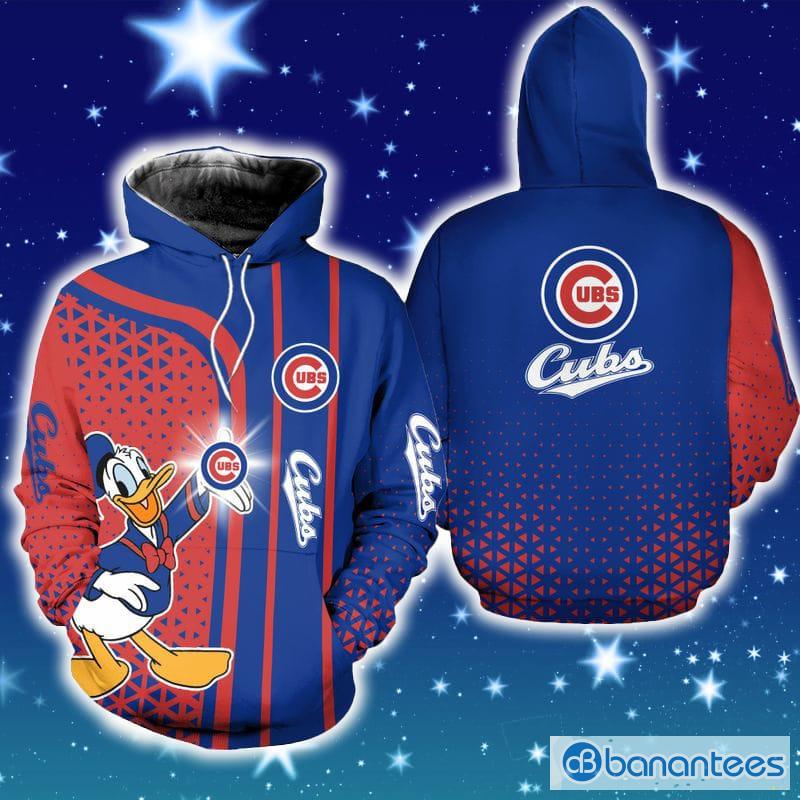 Chicago Cubs Donald Hoodie Zip Hoodie Christmas Fans All Over