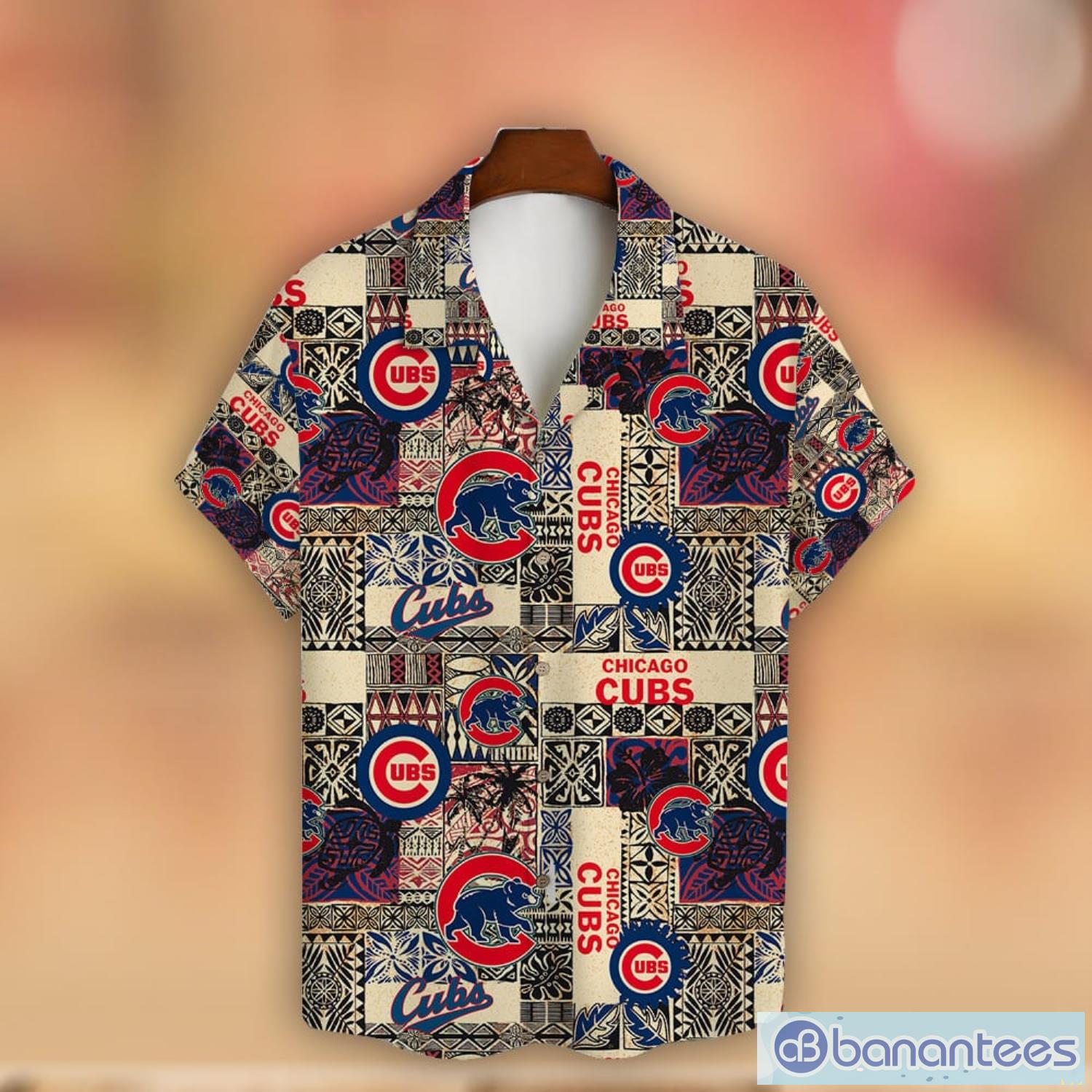 Chicago Cubs Major League Baseball AOP Vintage Pattern Hawaiian Shirt New Trend For Fans Product Photo 2