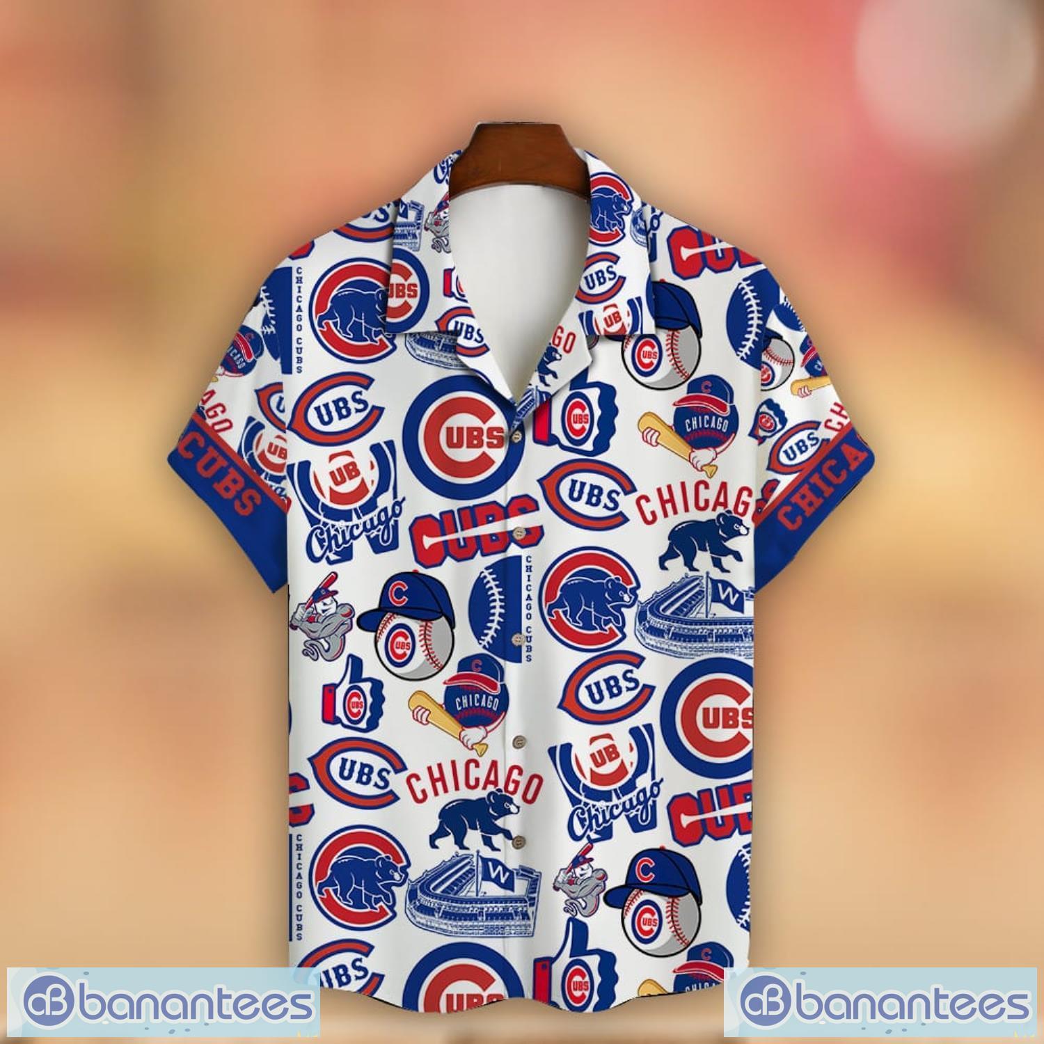 Chicago Cubs 3D Hawaiian Shirts flower summer style 1 gift for fans -  Banantees