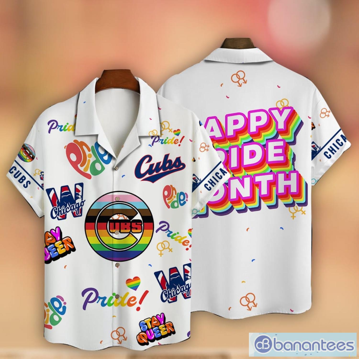Chicago Cubs MLB Happy Pride Month Hawaiian Shirt New Trend For Fans Product Photo 1