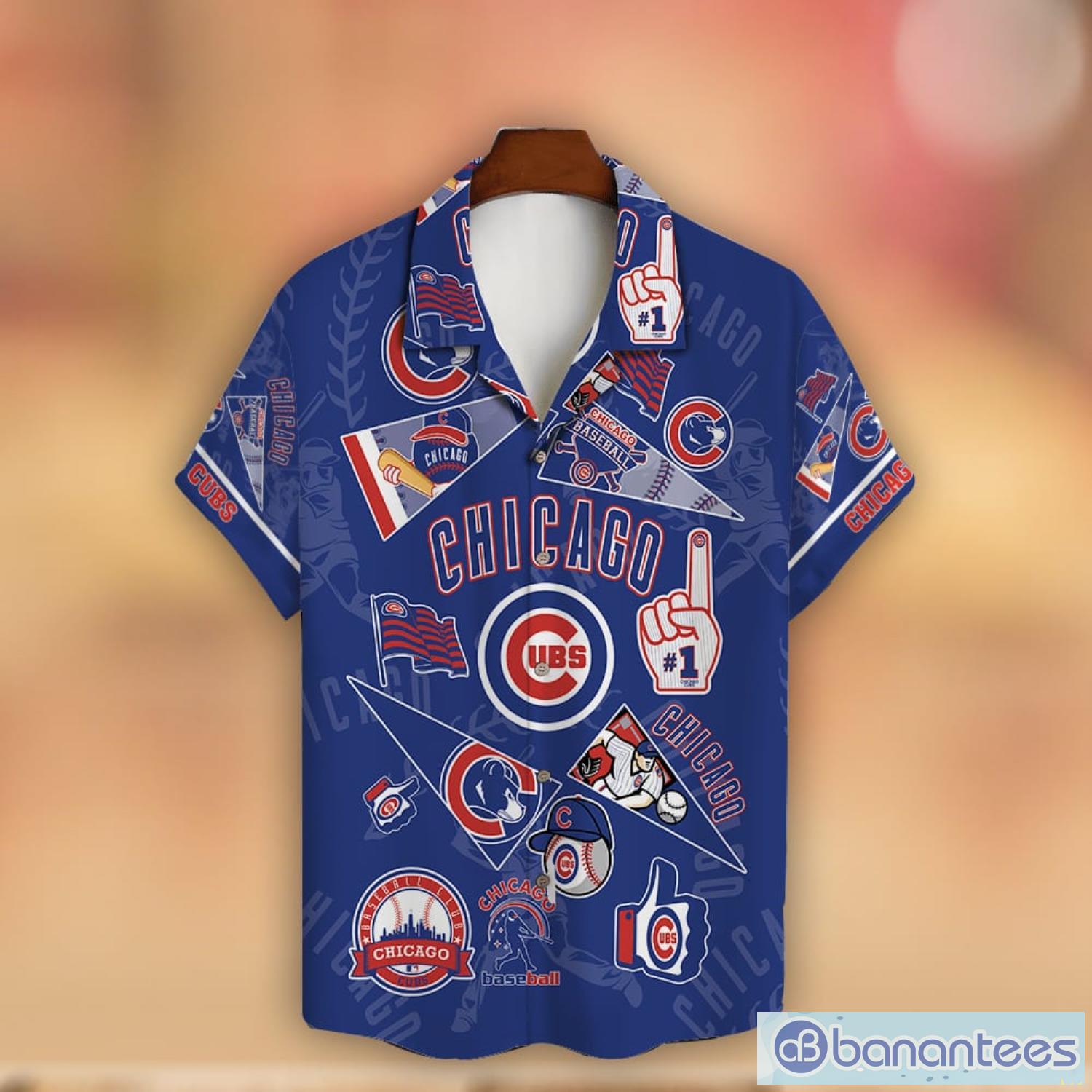 Chicago Cubs Team Major League Baseball 3D Print Hawaiian Shirt New Trend For Fans Product Photo 2