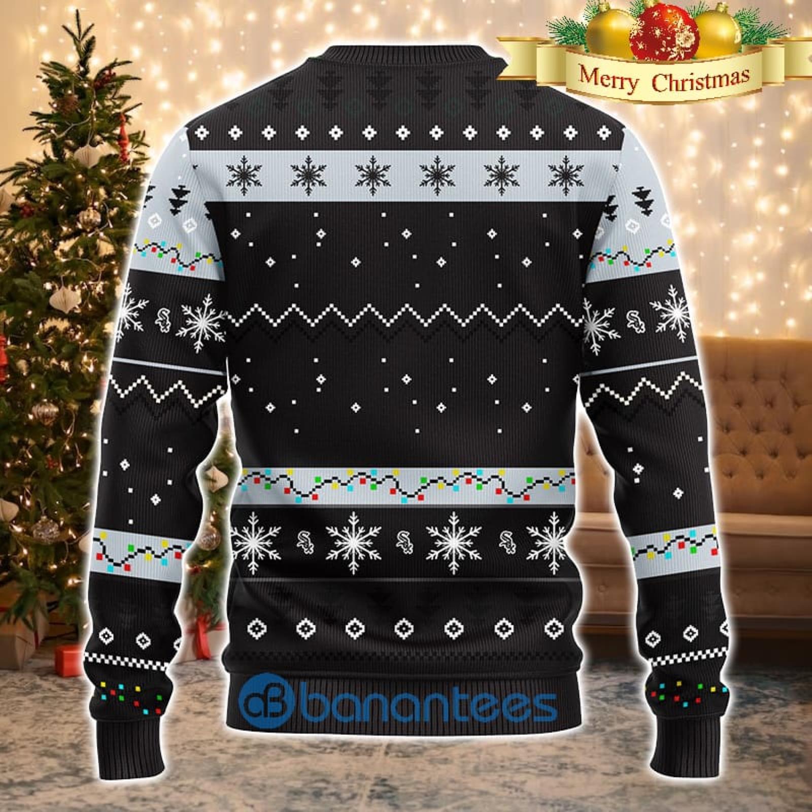 Chicago White Sox Basic Ugly Christmas Sweater - Banantees