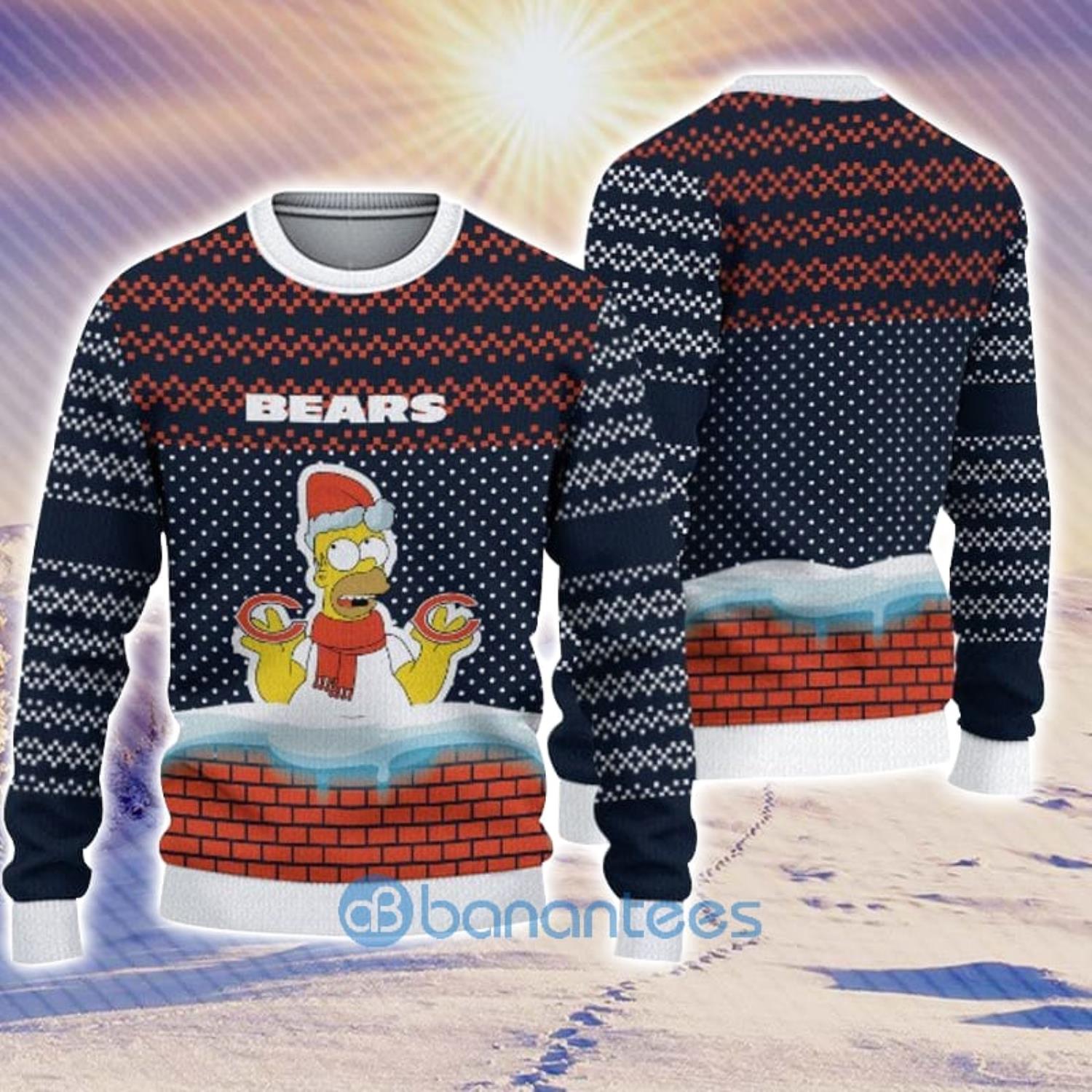 Chicago Bears Christmas Simpson Sweater For Fans