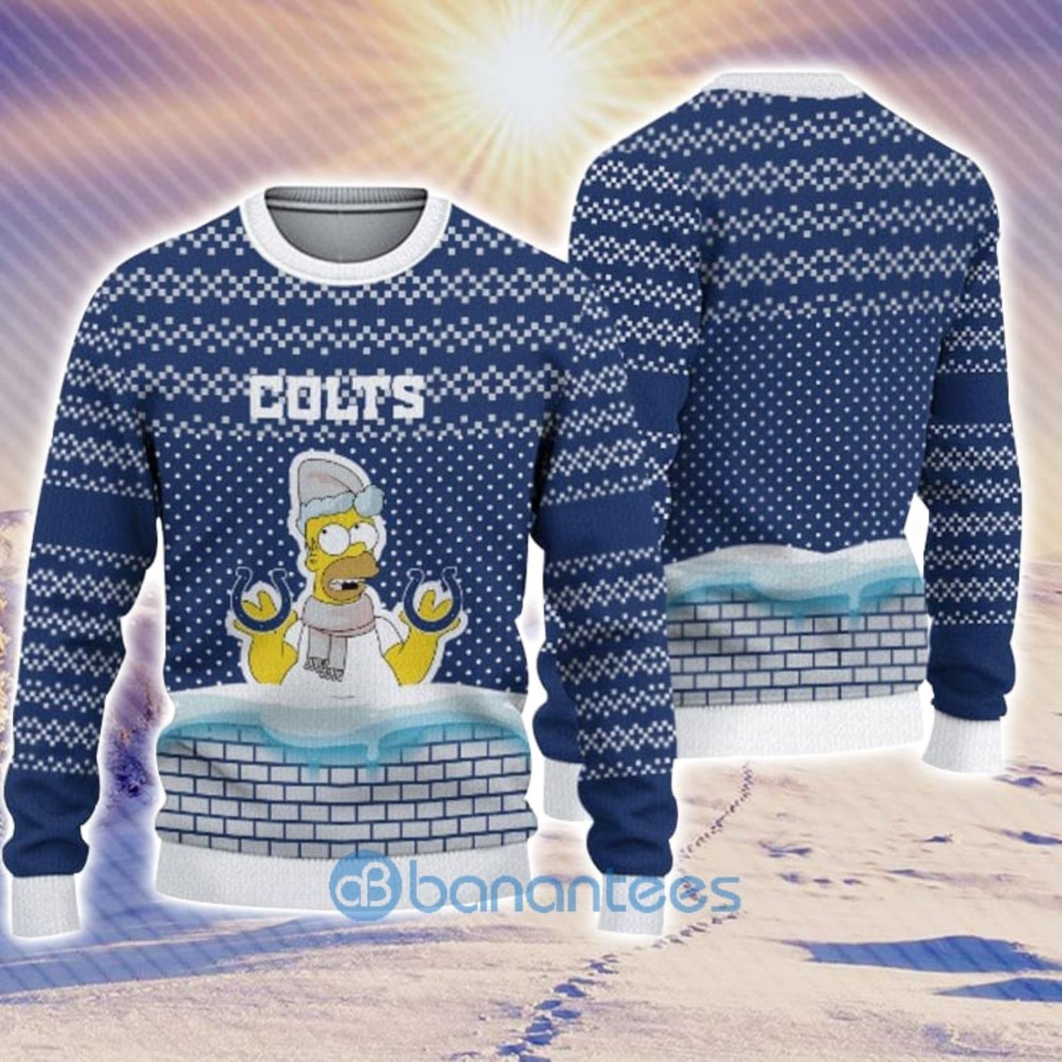 Indianapolis Colts Basic Ugly Christmas Sweater - Banantees