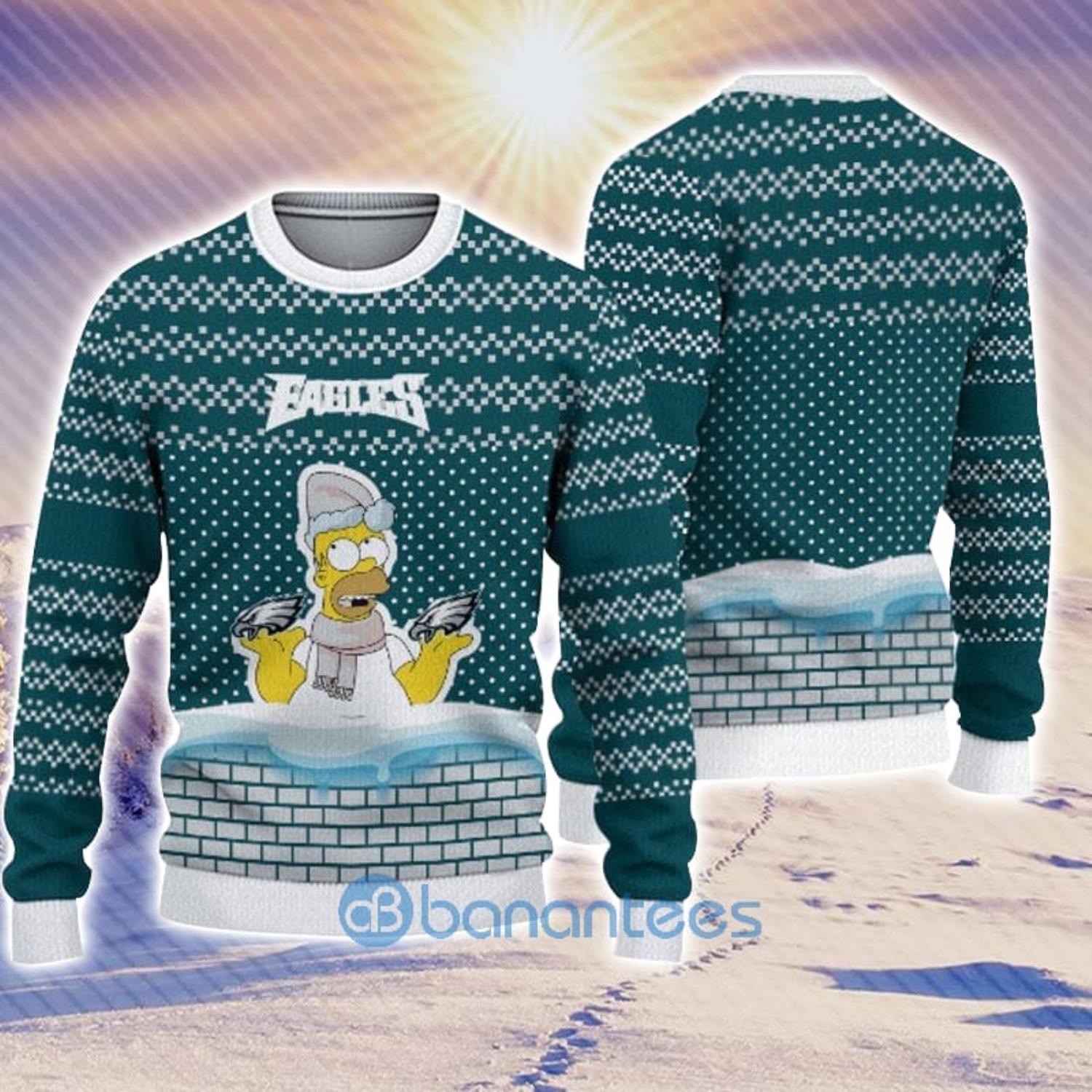 Christmas Gift Philadelphia Eagles Ugly Christmas Sweater - Banantees