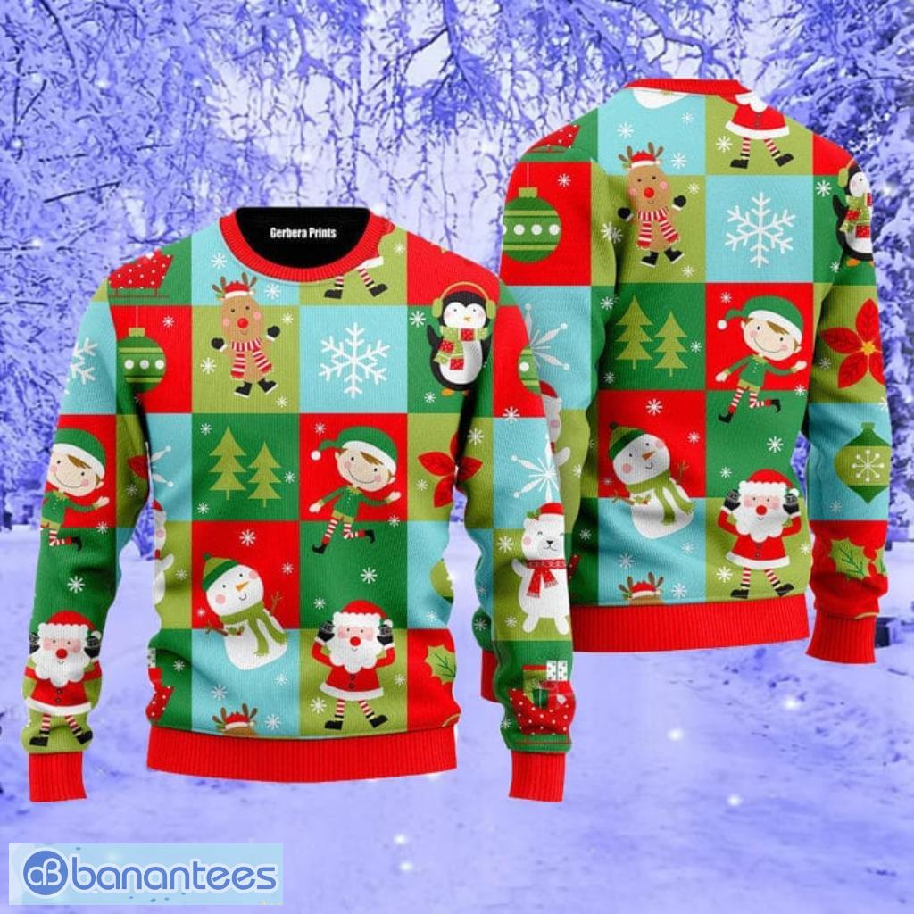 New York Yankees Christmas Pattern Ugly Christmas Sweater Christmas Gift -  Banantees
