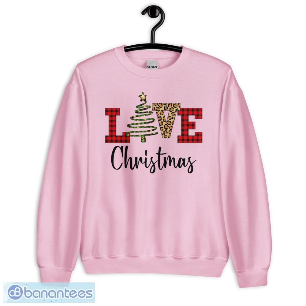 Christmas Love Tree Christmas 2024 Shirt - Unisex Heavy Blend Crewneck Sweatshirt-1
