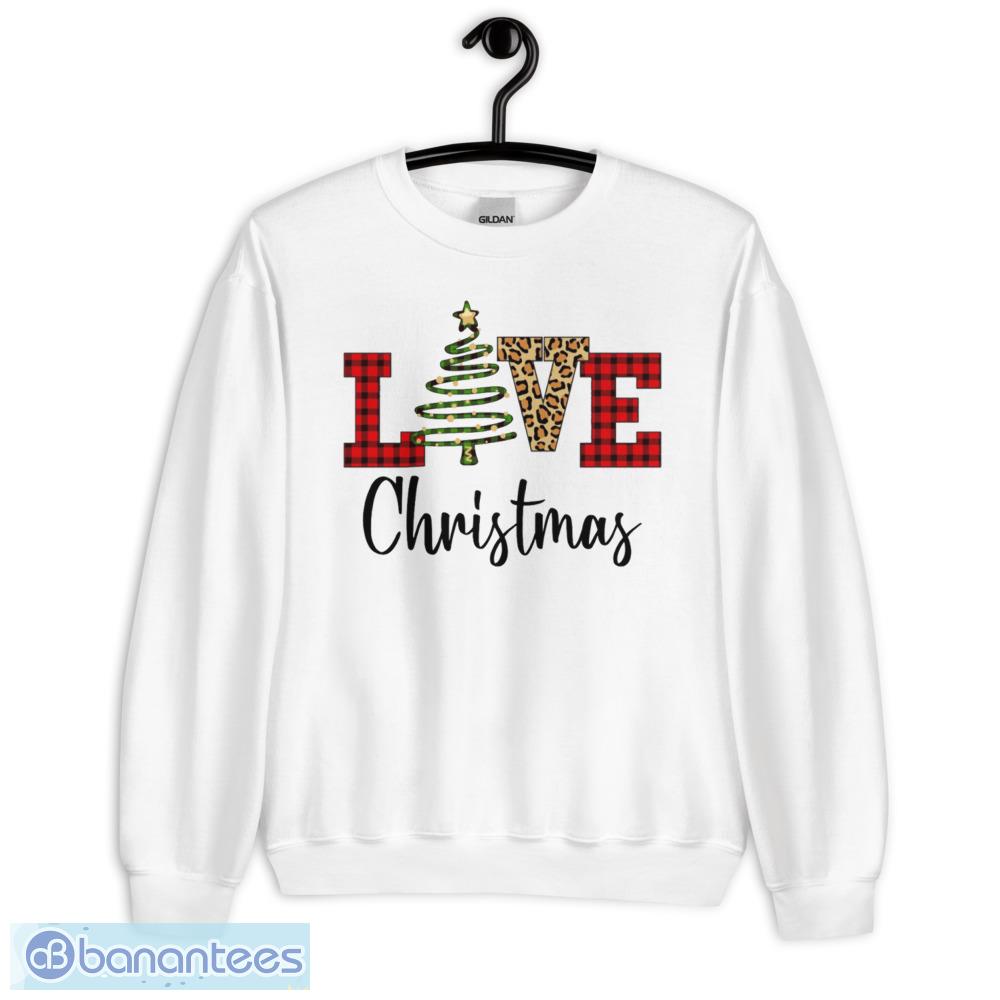 christmas love tree christmas 2024 shirt 2 image Christmas Love Tree Christmas 2024 Shirt - Unisex Heavy Blend Crewneck Sweatshirt-2