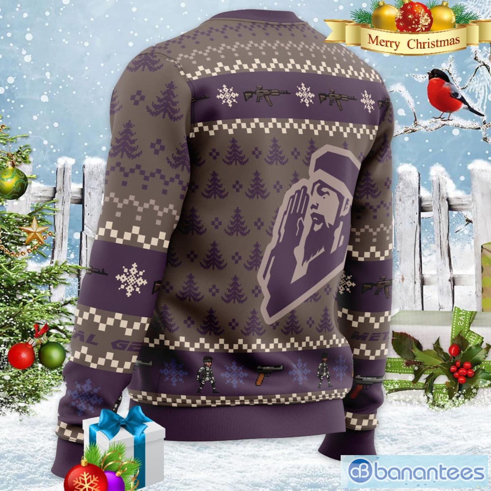 Metal gear sale solid christmas sweater