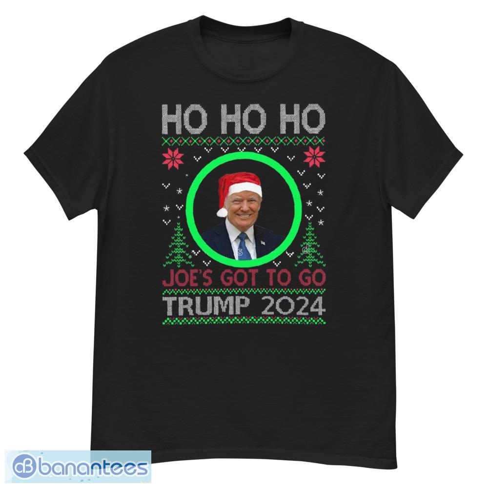 Christmas Trump 2024 Png, Digital File, Ugly, Ho Ho Ho Joe's Got To Go Maga - G500 Men’s Classic T-Shirt