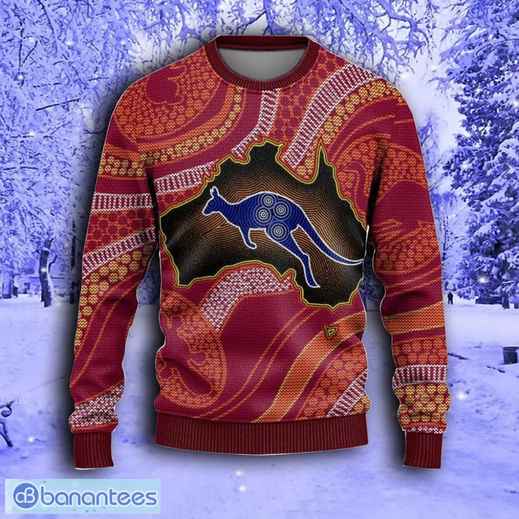 Kangaroo christmas outlet sweater