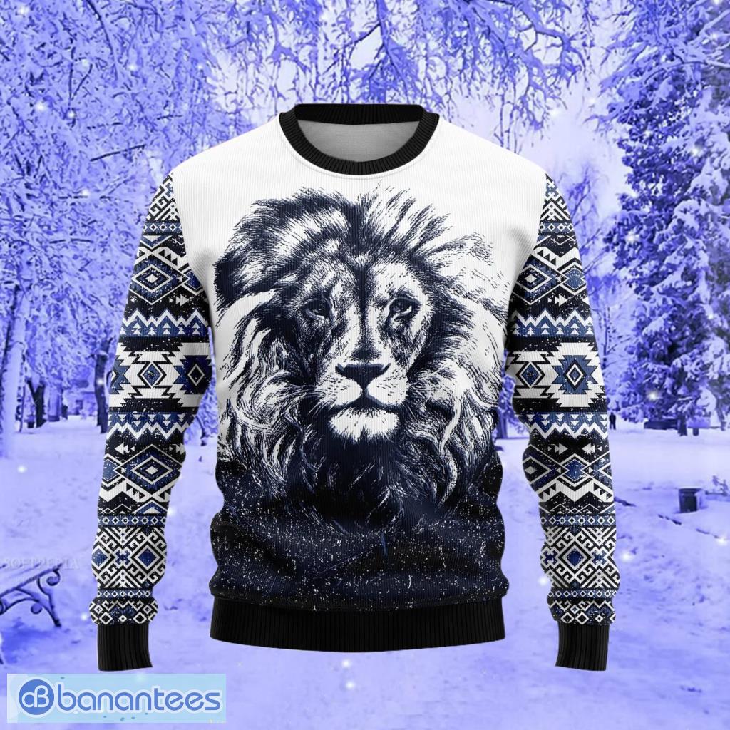 Lion discount print sweatshirt