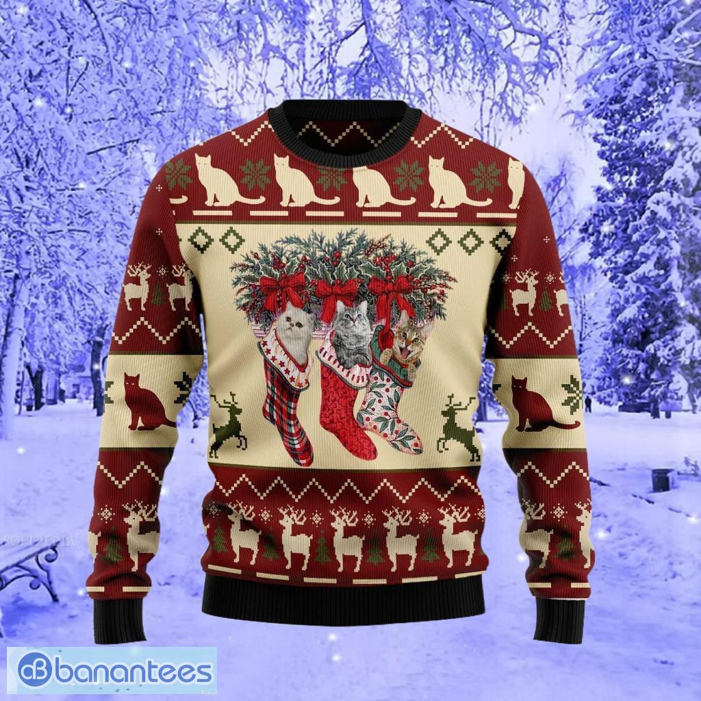 Cleveland Browns Christmas Reindeers Pattern Ugly Sweater For Men Women -  Banantees