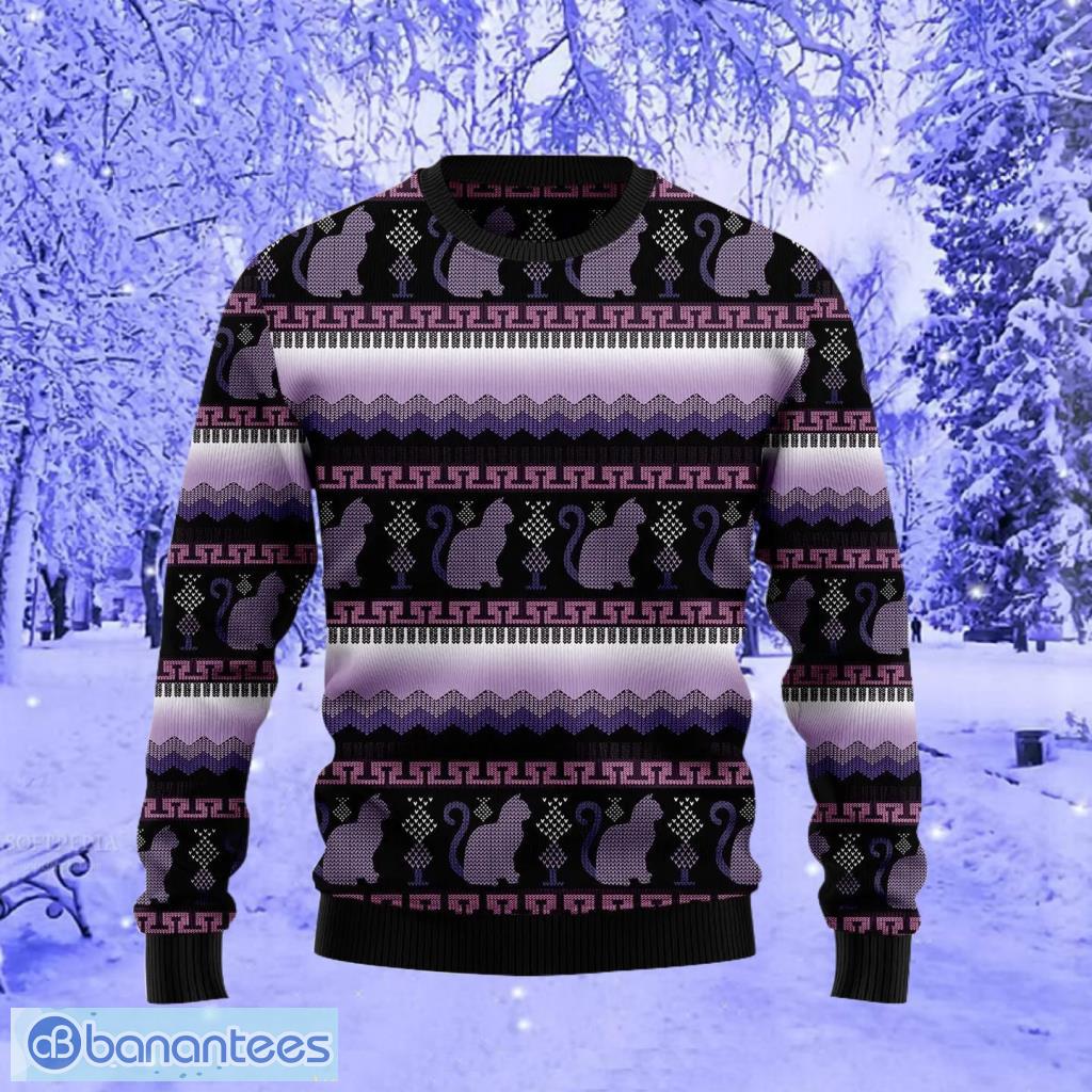 Baltimore Ravens Logo Knitted Funny DJ Santa Ugly Christmas Sweater -  Banantees