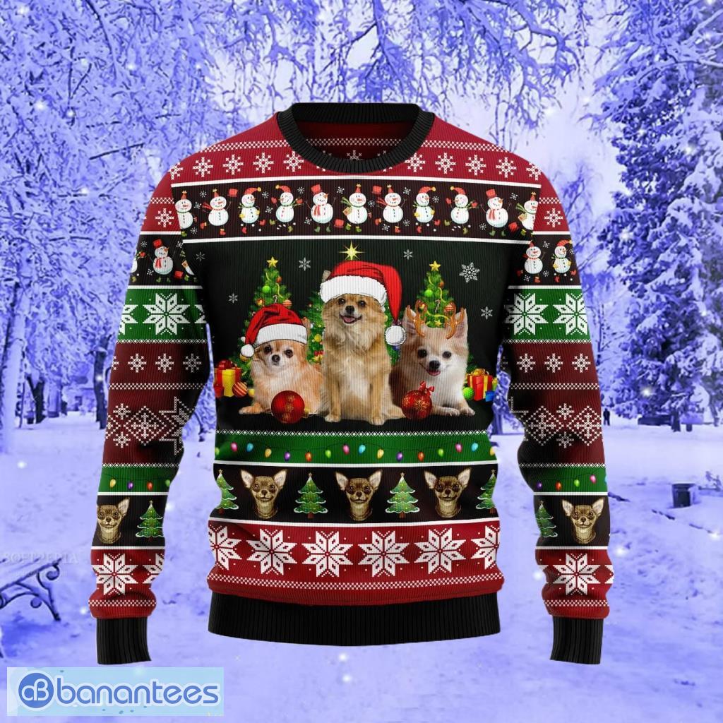 Chihuahua clearance christmas sweater