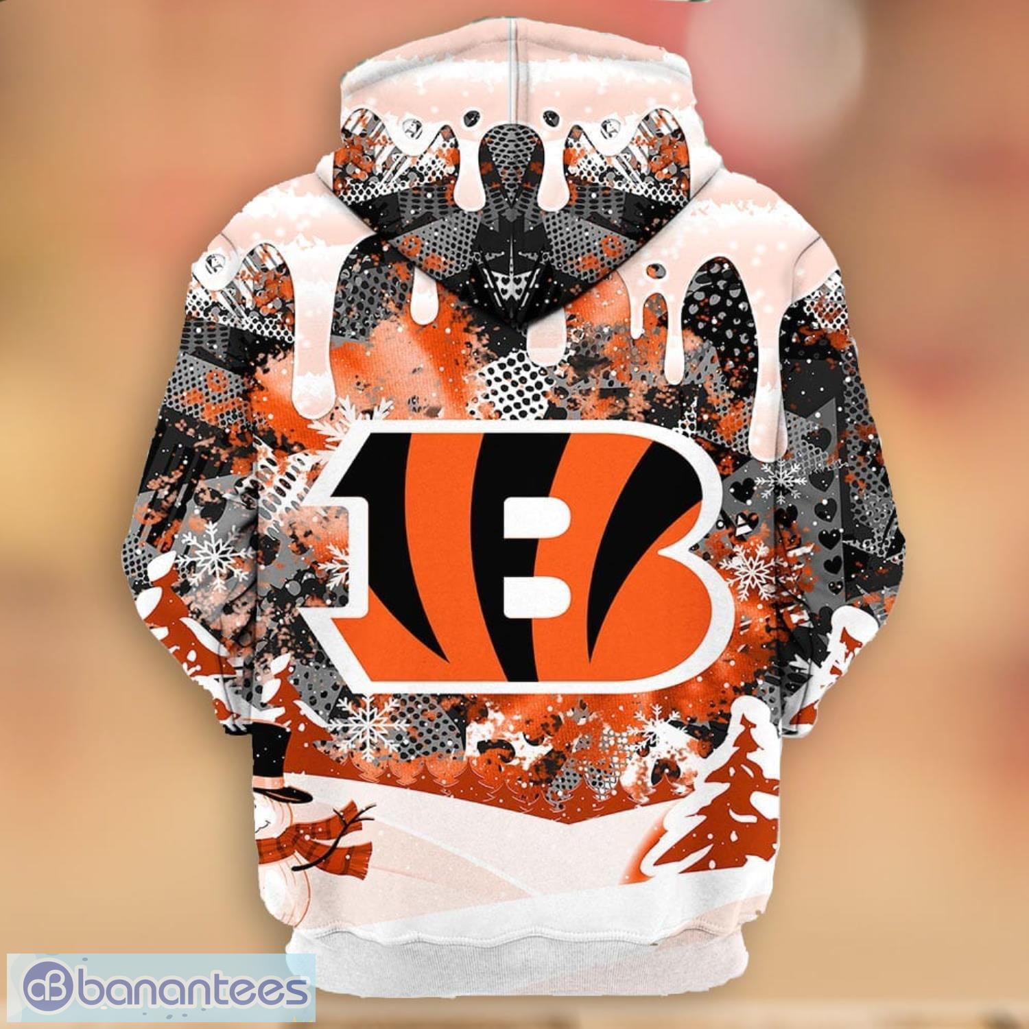 Cincinnati Bengals Snoopy Lover All Over Print 3D Hoodie For Men