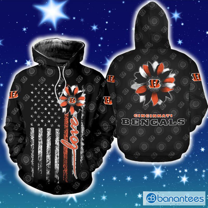 Cincinnati Bengals Fans All Over Print 3D Hoodie Zip Hoodie