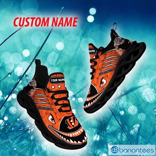 Cincinnati Bengals Custom Name NFL Max Soul Shoes Chunky Sneakers Gift For  Fans - Banantees