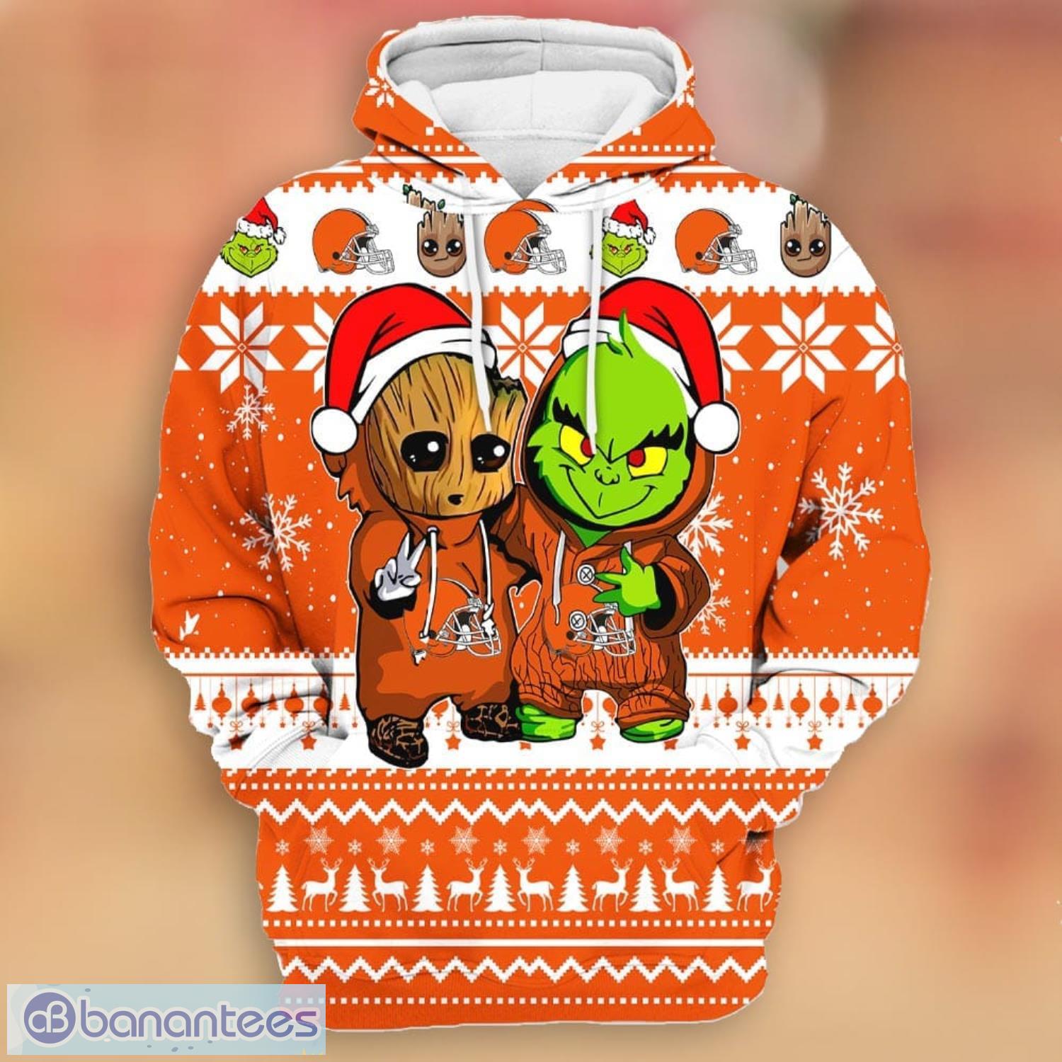 Cleveland Browns Snoopy Dabbing The Peanuts Sports Football American  Christmas All Over Print 3D Hoodie - Banantees