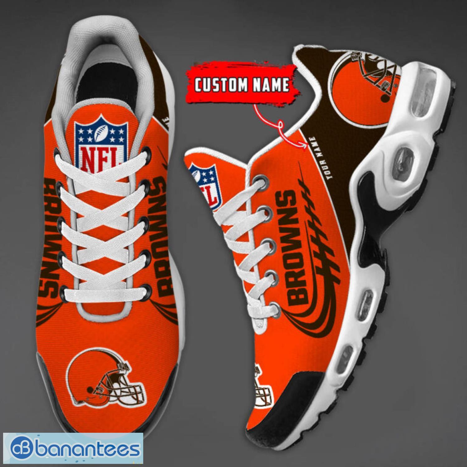 NFL Cleveland Browns Air Cushion Sport Shoes Ultra Custom Name Special Gift  For Fans - Freedomdesign