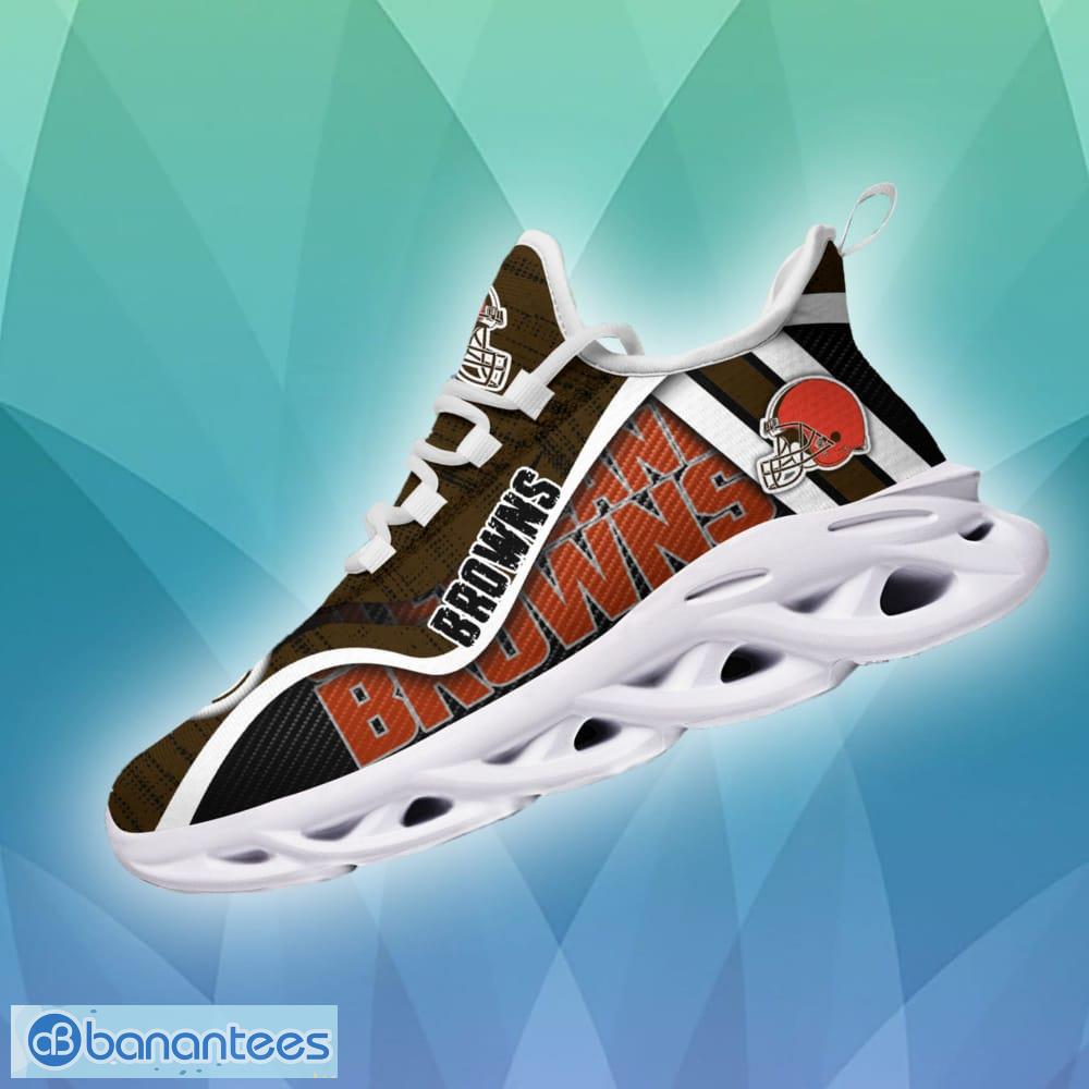 Cleveland Browns NFL Chunky Sneaker Vintage Max Soul Shoes For Men