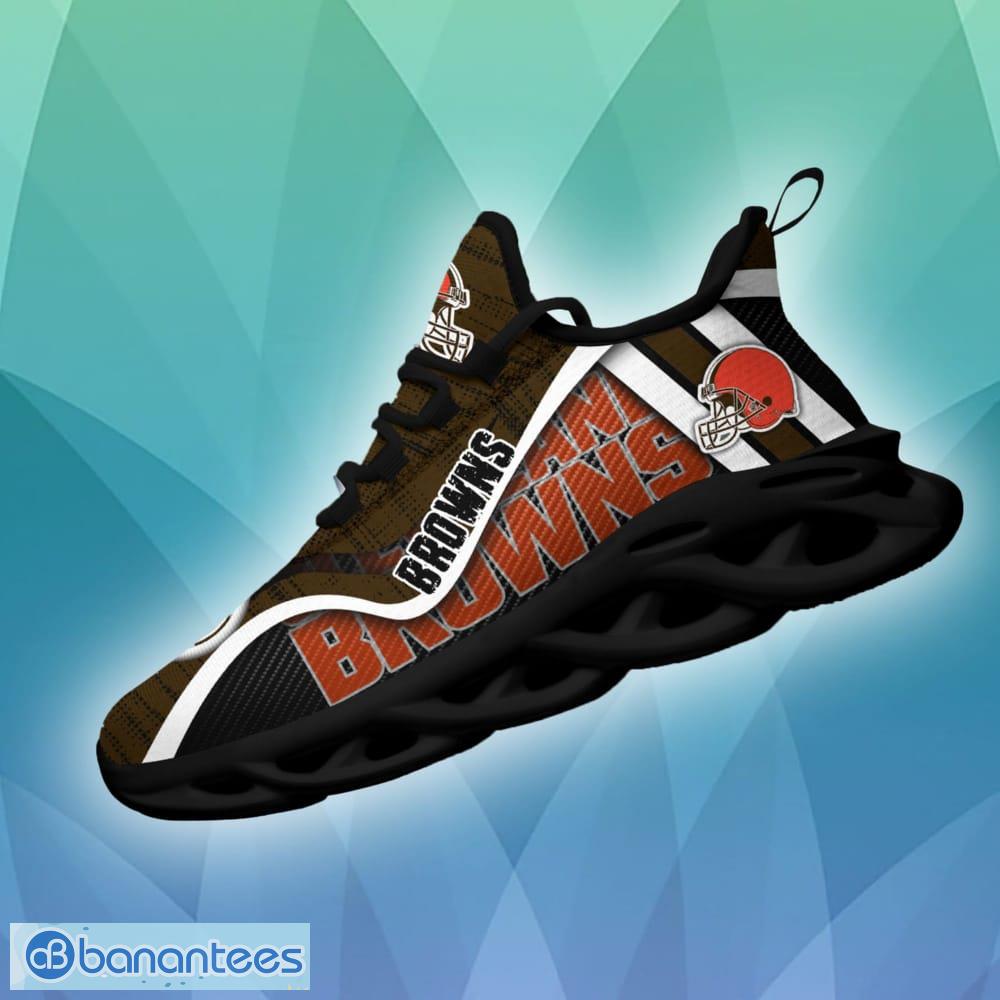 Cleveland Browns NFL Chunky Sneaker Vintage Max Soul Shoes For Men