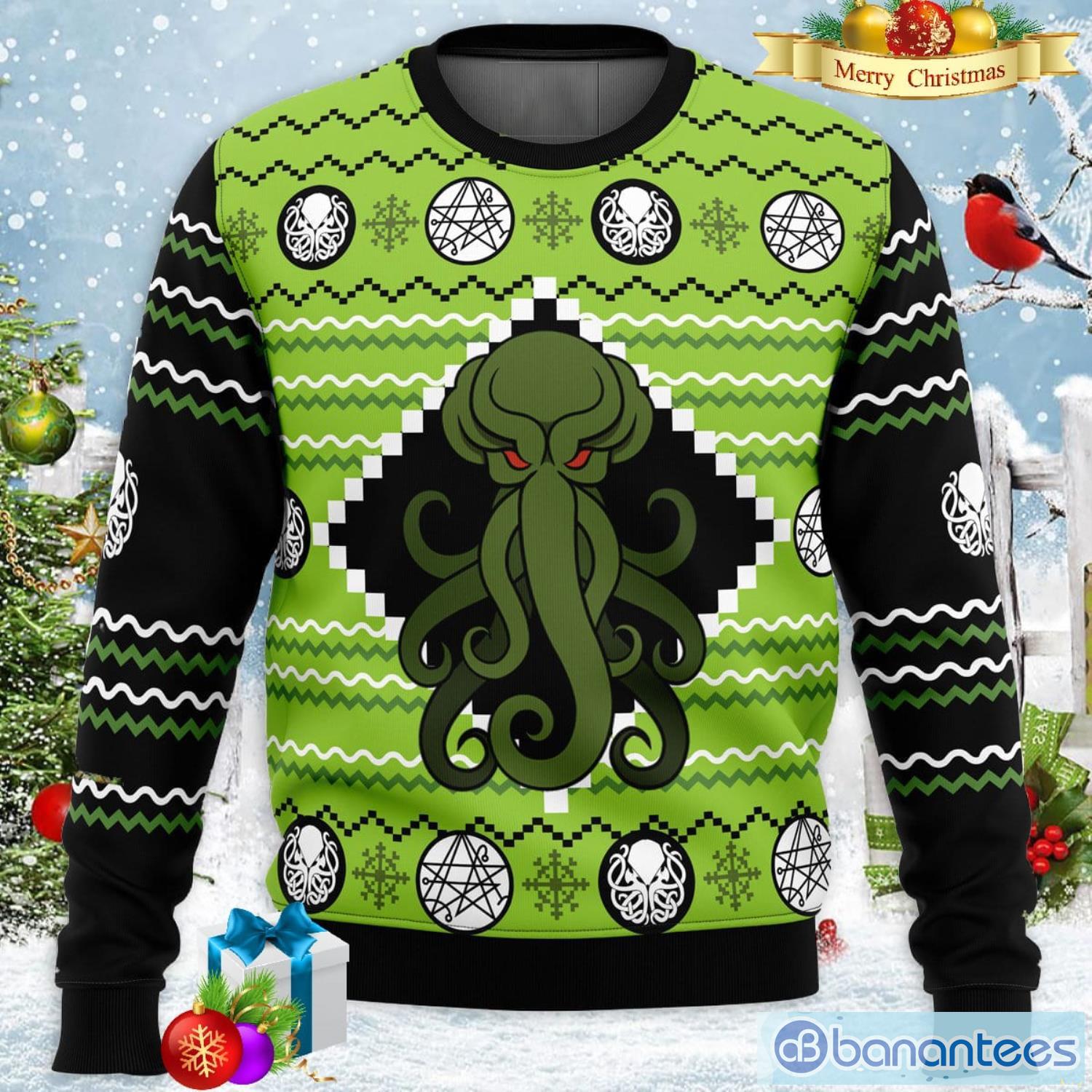 Cthulhu ugly clearance sweater