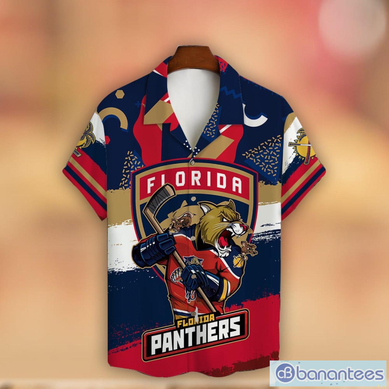 Custom Name And Number Florida Panthers Hawaiian Shirt New Trend For Fans Product Photo 2