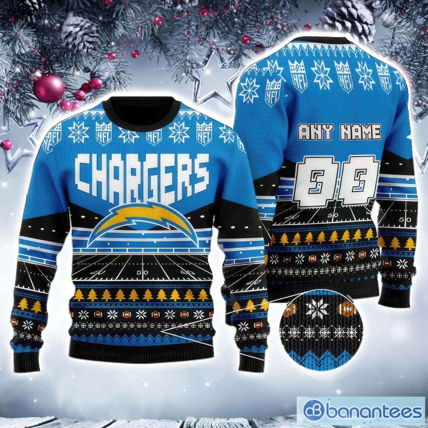 Custom Los Angeles Chargers Jersey Blue - Ingenious Gifts Your Whole Family